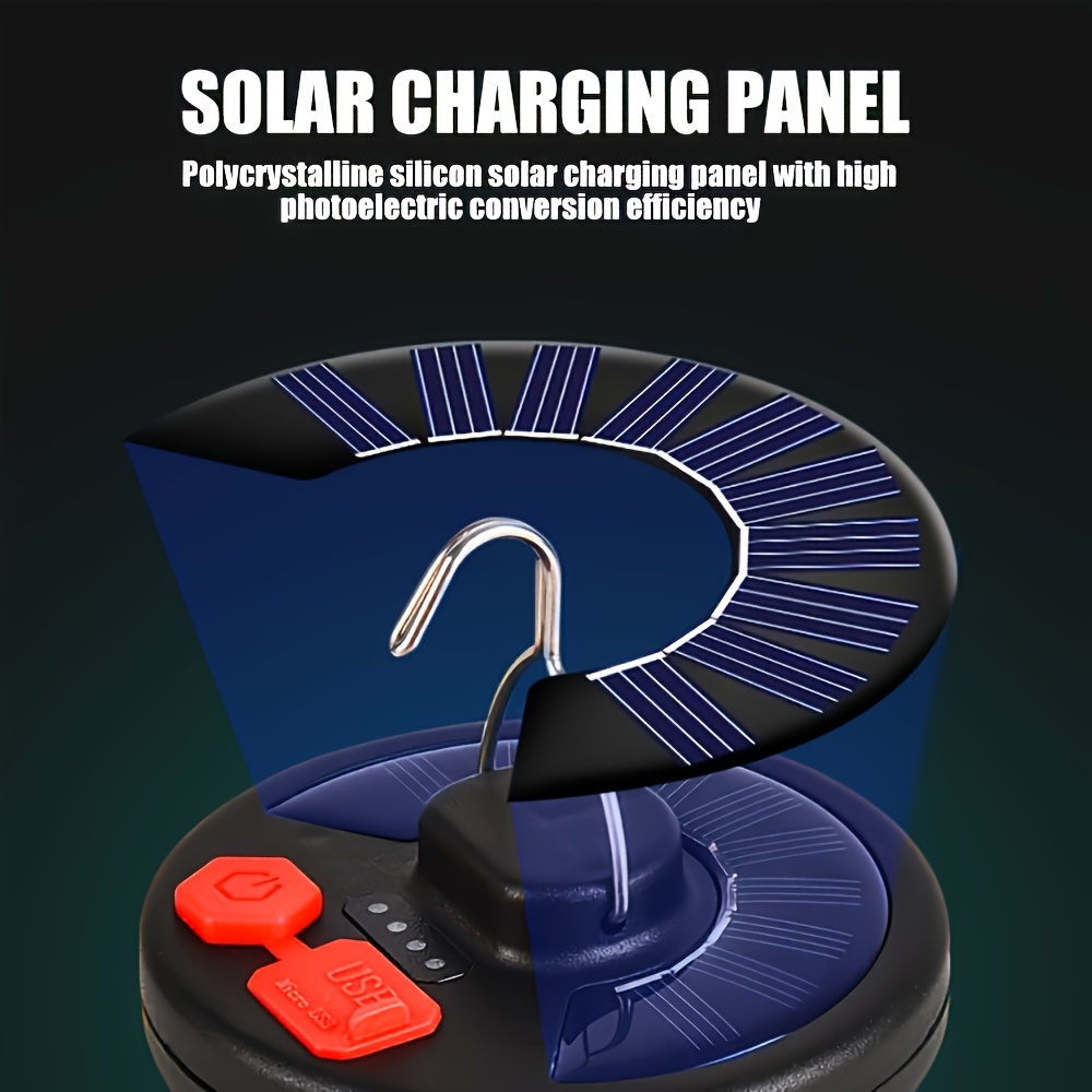 Solar Camping Lantern,Portable - Outdoor Lighting Traditional avis et prix