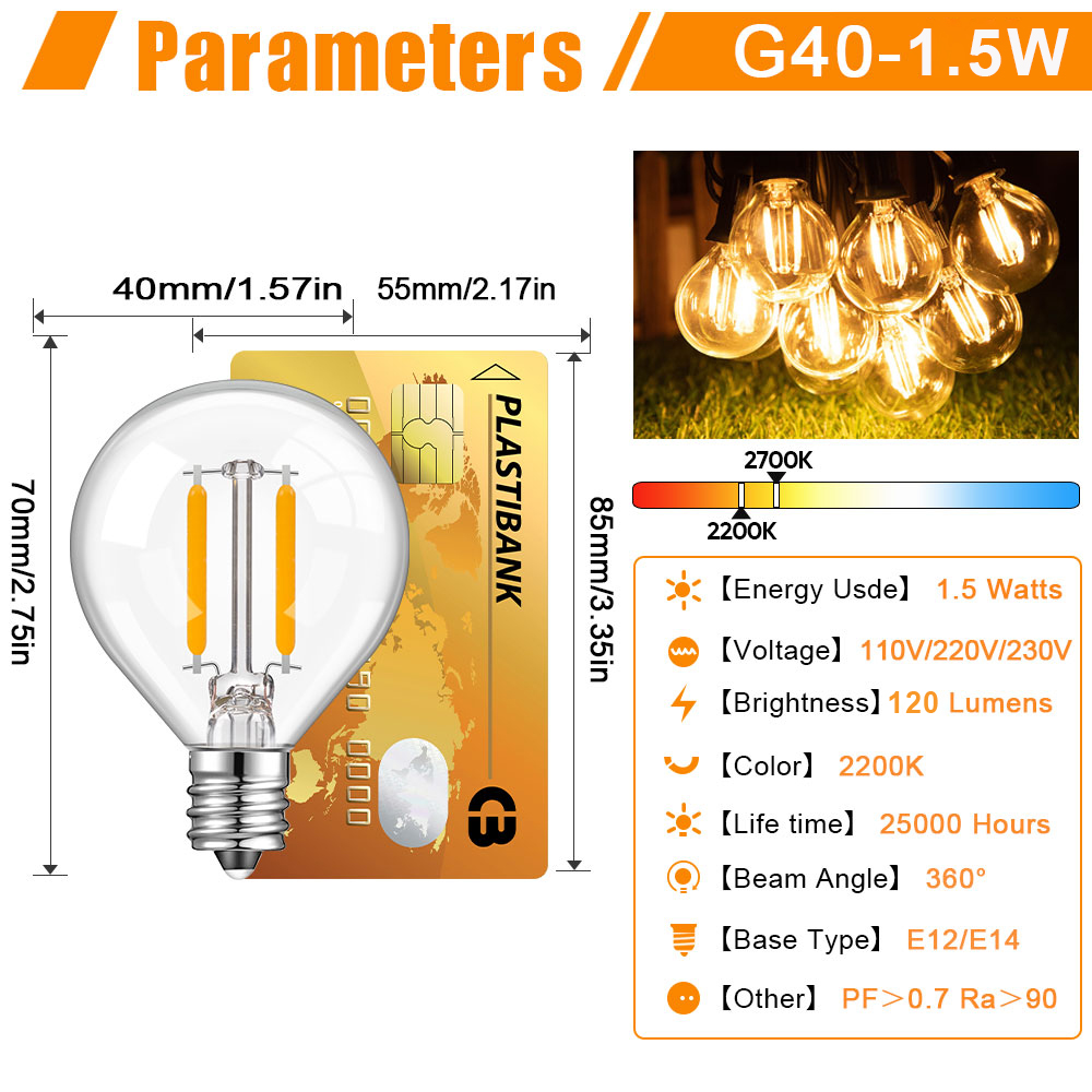 Globe Clear Glass LED Replacem - Outdoor Lighting Replacement Parts avis et prix