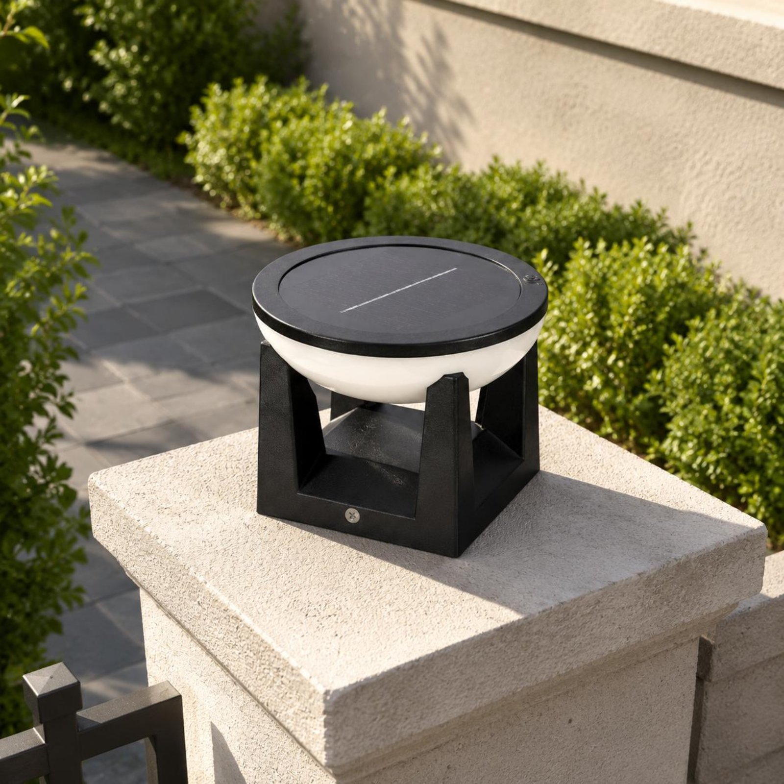 Solar Post Light Easy to Insta - Outdoor Lighting Traditional avis et prix
