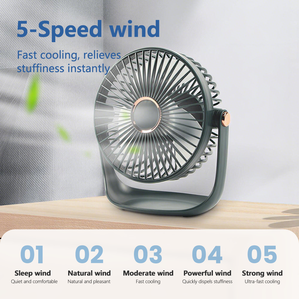 Portable Mini Desktop Fan Ligh - Outdoor Lighting For Home avis et prix