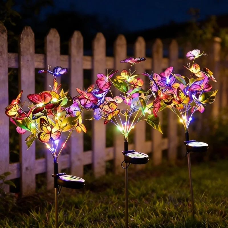 Simulation Butterfly Solar LED - Outdoor Lighting For Fence avis et prix