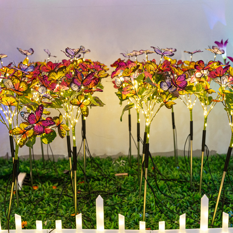 Simulation Butterfly Solar LED - Outdoor Lighting For Fence avis et prix