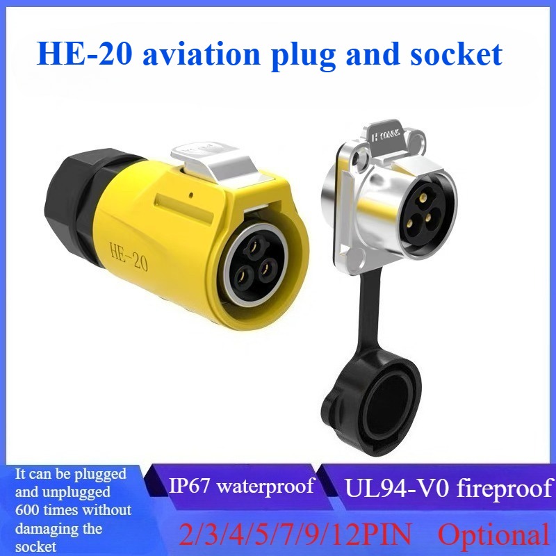 HE20 Industrial Waterproof IP6 - Outdoor Lighting Wire Connectors avis et prix