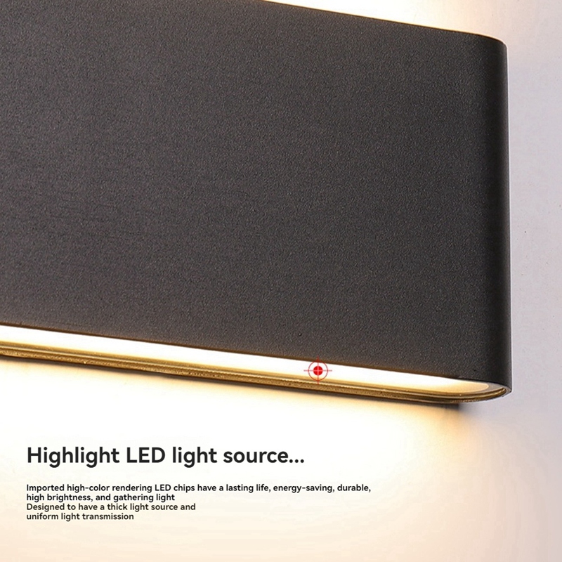 LED Wall Sconce Waterproof Out - Outdoor Lighting Led Fixtures avis et prix