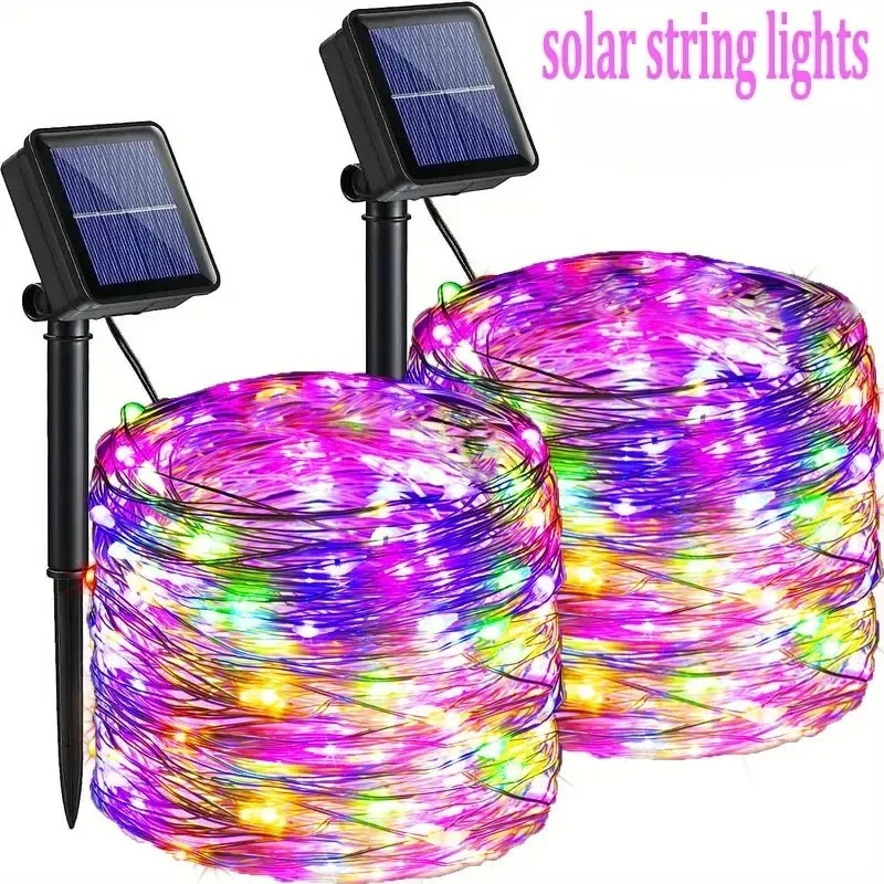 Solar Light RGB Light String W - Outdoor Lighting For Fence avis et prix
