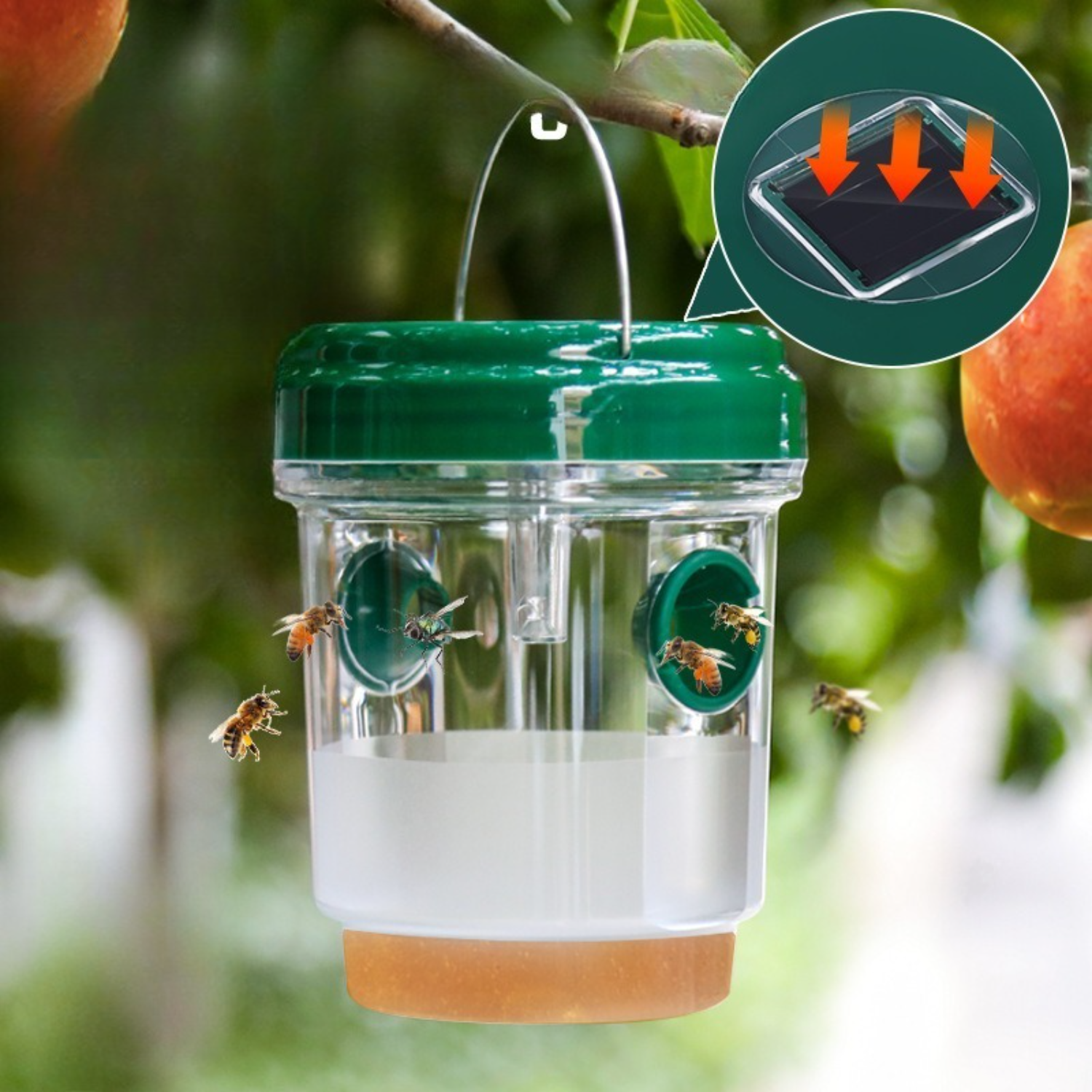 1-6PCS Solar Wasp Trap Waterpr - Outdoor Lighting Led Fixtures avis et prix