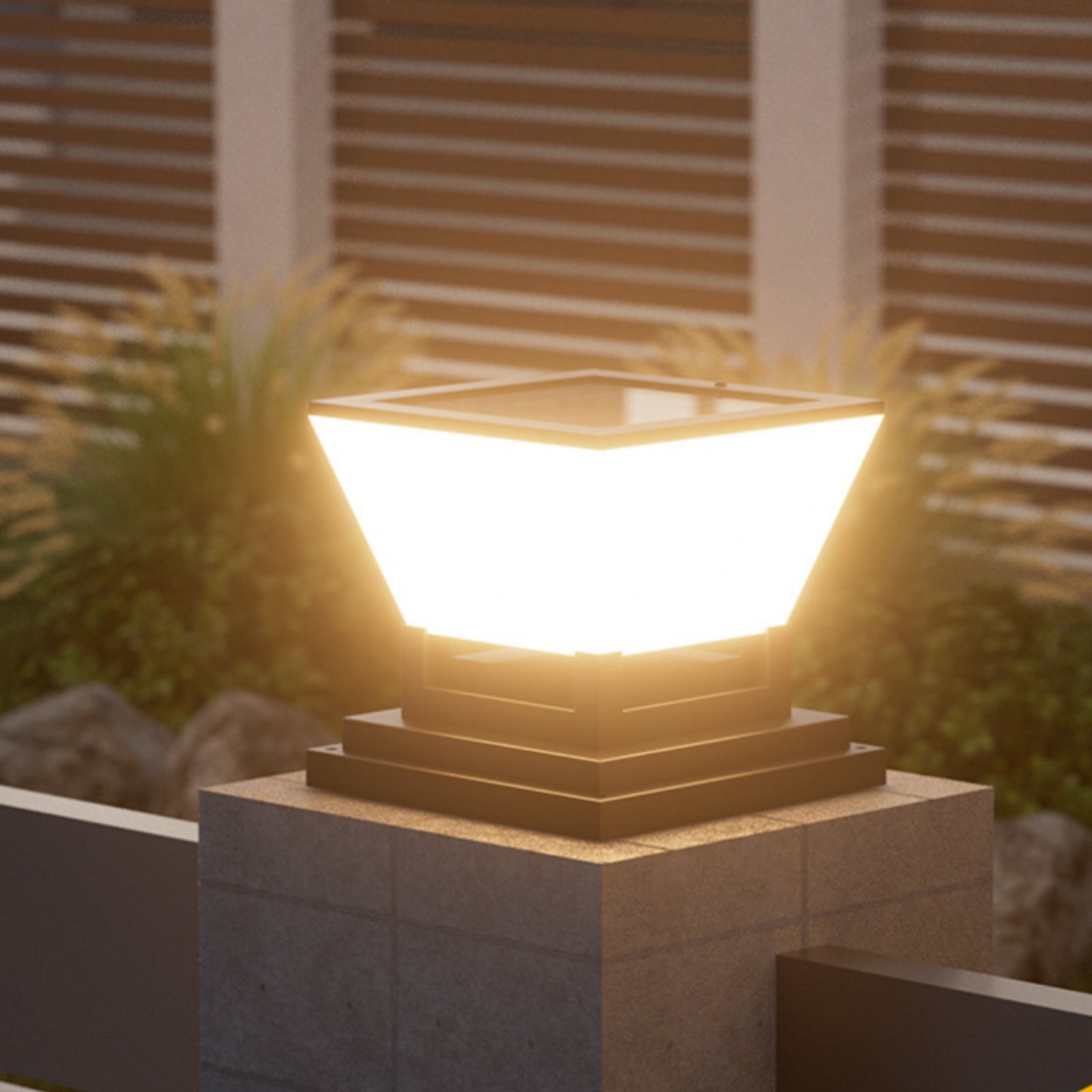 Solar Post Light Water Resista - Outdoor Lighting For Fence avis et prix