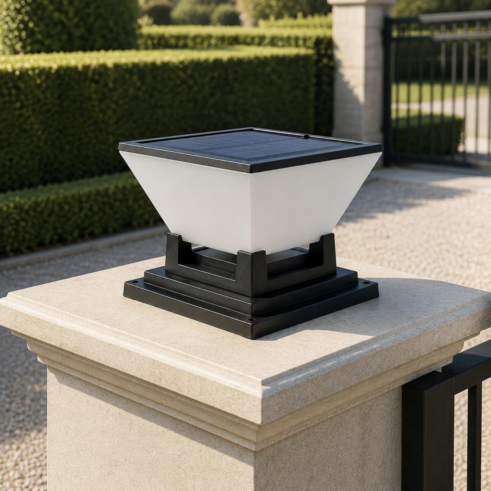 Solar Post Light Water Resista - Outdoor Lighting For Fence avis et prix